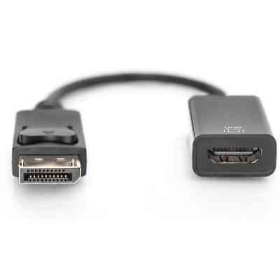 Перехідник DisplayPort to HDMI (M/F) Ultra HD active Digitus (AK-340415-002-S) Вінниця