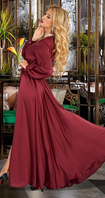 Шовкова вечірня сукня Київ - фото 3