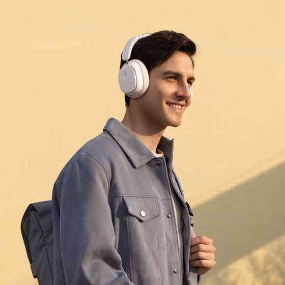 Бездротові навушники Baseus Bowie H1 Pro Moon White Київ