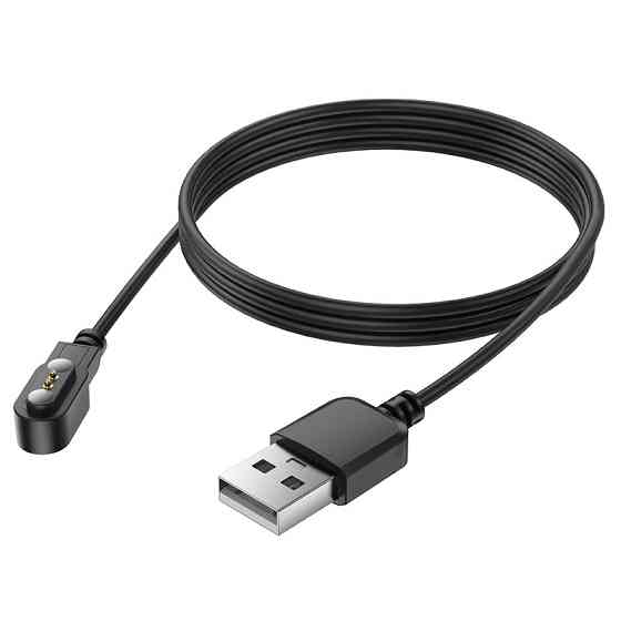 Зарядное устройство для смарт-часов Y26/Y27 Smart sports watch charging cable Black Киев