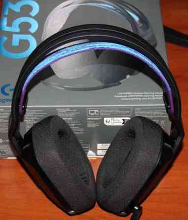 Ігрові навушники з мікрофоном Logitech G535 Lightspeed Black. НОВІ Київ