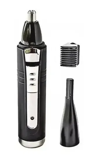 Акумуляторний Тример для носа та вух GEMEI GM-3109 2в1 2 насадки, гострі леза Одеса - фото 3