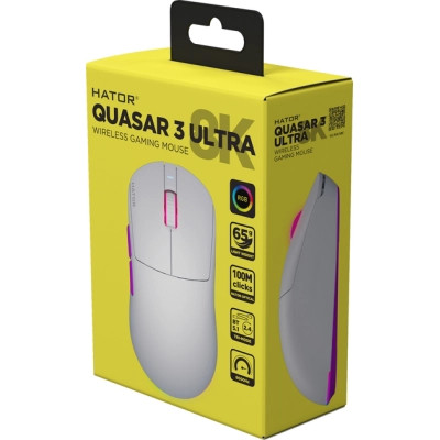 Мишка Hator Quasar 3 Ultra 8K Wireless White (HTM771) Вінниця - фото 8