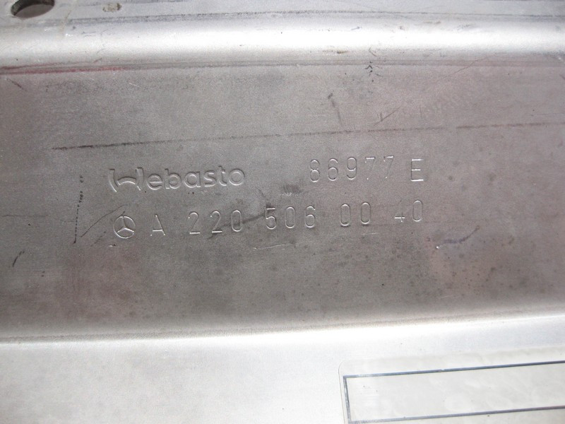 Mercedes-Benz  A2205060840 Кронштейн додаткового підігрівача з глушником та кінцевим елементом S-Class W220 CL C215 Одесса - изображение 8