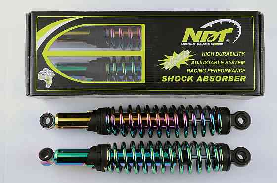 Амортизатори (пара) мопед Дельта 34 см, регульовані (плазма) Мукачево