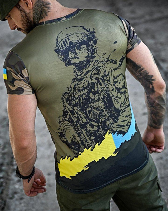 Тактическая потоотводящая футболка oblivion  monument ВТ0955 Одесса - изображение 6