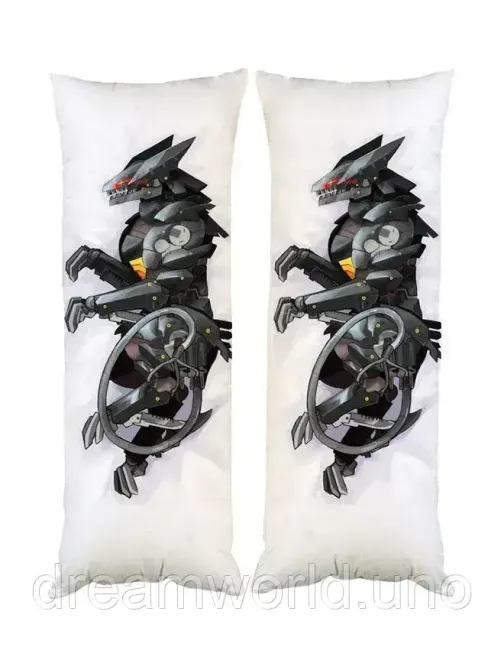 Подушка дакімакура Metal Gear Rising Робот Гепард декоративна подушка для обіймання двостороння 60х200 Харків - фото 1