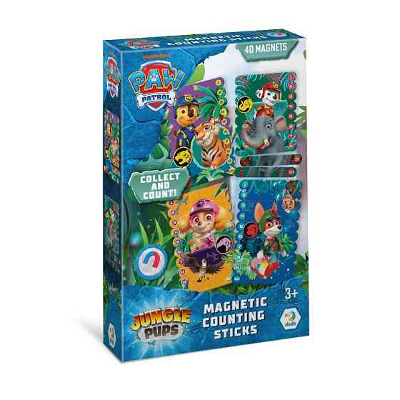 Магнітні палички для рахування "Джунглі" 200654, 40 магнітних елементів Вінниця