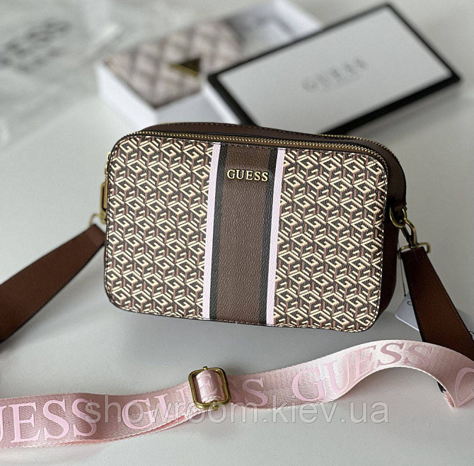 Жіноча сумка на плече Guess (2339-2) Київ - фото 1