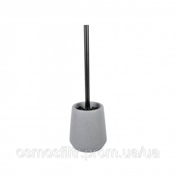 Щітка для туалету Axentia Лінц сіра доломіт Ø 11.5 см Н 39 см (133912) Київ - фото 1