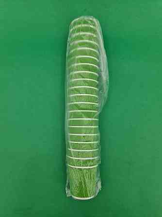 Склянка гофрована 110 мл "Зелений" Маестро (20 шт.) Харків