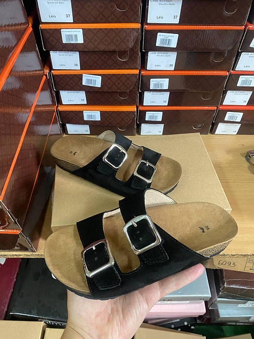 SEE SEVEN Шльопанці жіночі SEE SEVEN 1698 чорні (літо, замша натуральна) (5586) Коломия - фото 2