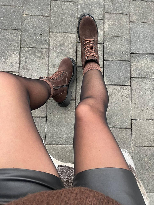 Molly Черевики жіночі MOLLY 12-16 коричневі (зима, замша натуральна) (5715) 39 Коломыя - изображение 10