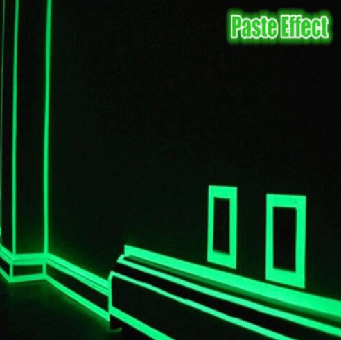 Люмінесцентна наклейка смужка 3 см на 300 см салатовий Київ - фото 3