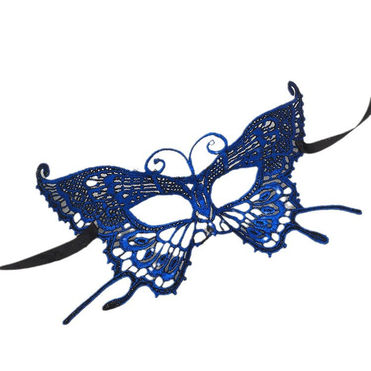 Карнавальная маска Бабочка one size синий Киев - изображение 2