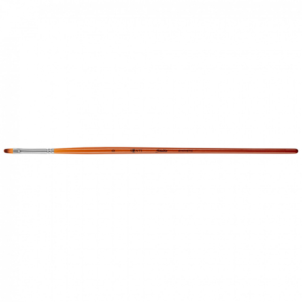 Пензель худож. синтетика "Santi" Studio", коротка ручка, овальний, №0 310888, шт Київ - фото 1