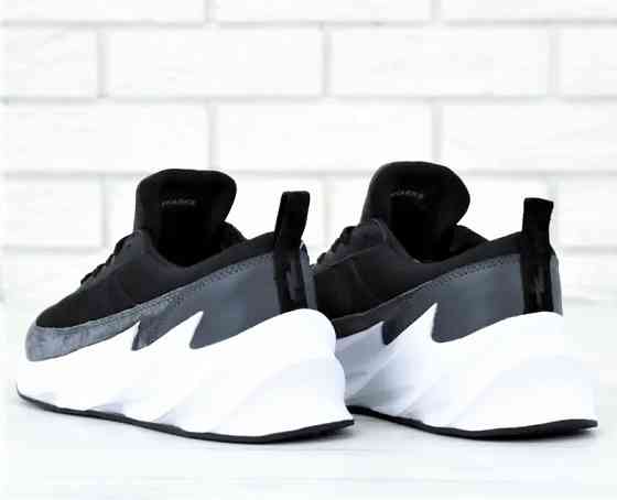 Кроссовки Adidas $harks Мужские Адидас Чёрные Акулы (размеры: 41,42,43,44,45) Видео Обзор Днепр