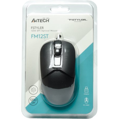 Мышка A4Tech FM12ST USB Black (4711421990271) Винница - изображение 3