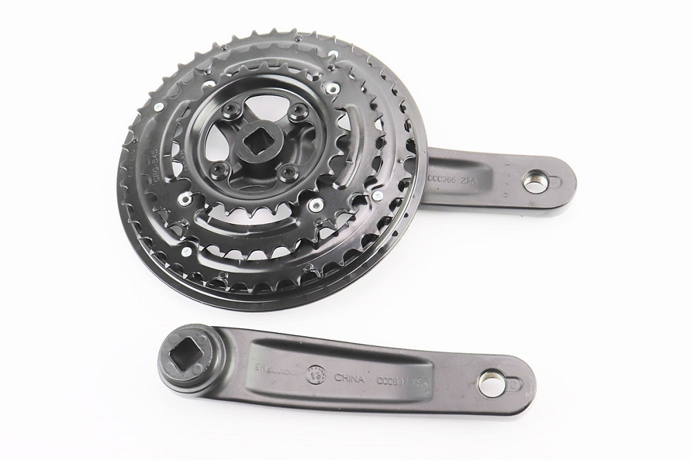 Шатуни "квадрат" 152мм, 42.34.24Т MTB, алюмінієві, чорні T312 CW14-XCE (можливий нетоварний вигляд) Киев - изображение 2