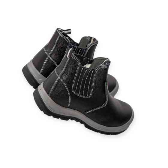 Черевики Pittsburgh захисні без шнурків, р 41 шкіра, композитний піднос, антипрокол. маслобензостій Мукачево