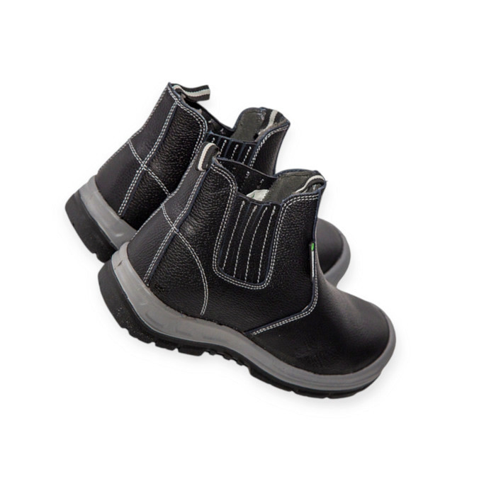 Ботинки Pittsburgh защитные без шнурков, р 41 кожа, композитный подносок, антипрокол. маслобензостой Мукачево - изображение 1