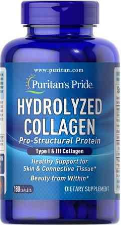 Колаген для суглобів Puritan's PrideHydrolyzed Collagen 1000 мг 180 таб Київ