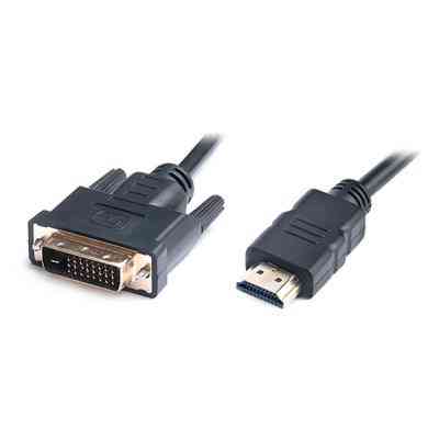 Кабель мультимедийный HDMI M to DVI M 1.8m 18+1pin REAL-EL (EL123500013) Винница