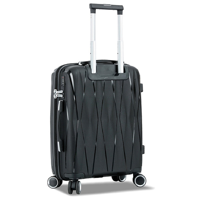 Чемодан полипропиленовый MADISSON 51103 малый 55 см черный Киев - изображение 5