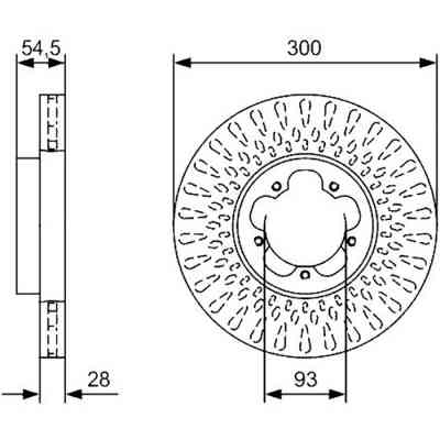 Тормозной диск Bosch 0 986 479 B11 Винница
