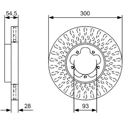 Тормозной диск Bosch 0 986 479 B11 Винница - изображение 3