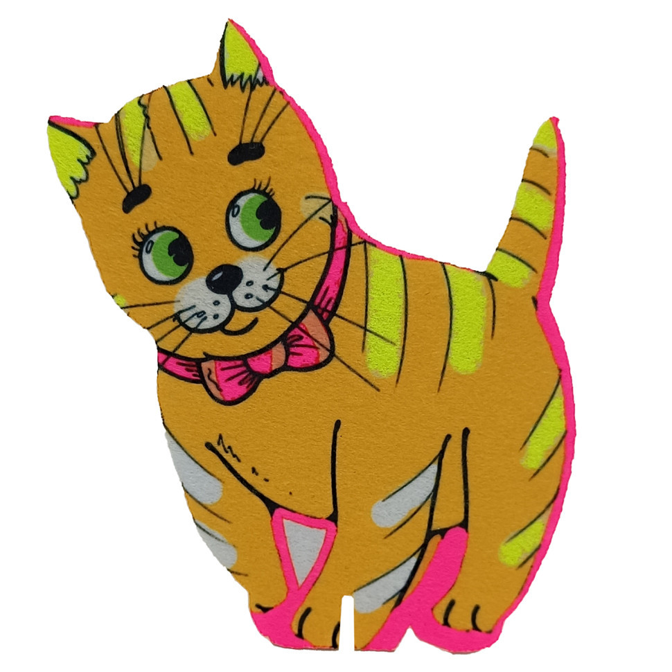 Фетрова сувенірна фігурка на підставці "Котик" 180199 Вінниця - фото 1