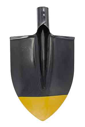 Лопата штикова MASTERTOOL 220х300х390 мм чорно-жовте фарбування 14-6254 Ровно