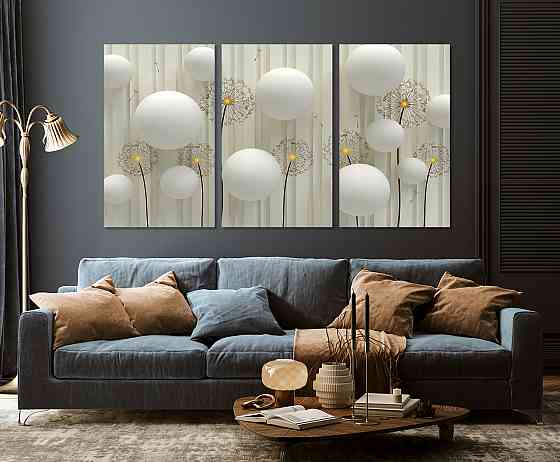 Модульна картина у вітальню/ спальню       Куль-Баба   ART-037_3A 100х150 см Київ