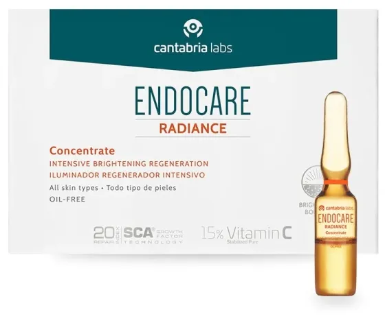 Регенеруючий омолоджуючий концентрат з вітаміном C ENDOCARE C PURE CONCENTRATE CANTABRIA, 14*1 мл Дніпро