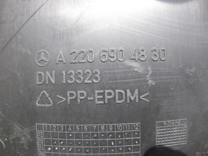 Mercedes-Benz  A2206904830 Підкрилок передній правий ззаду W220 4matic Одеса - фото 3