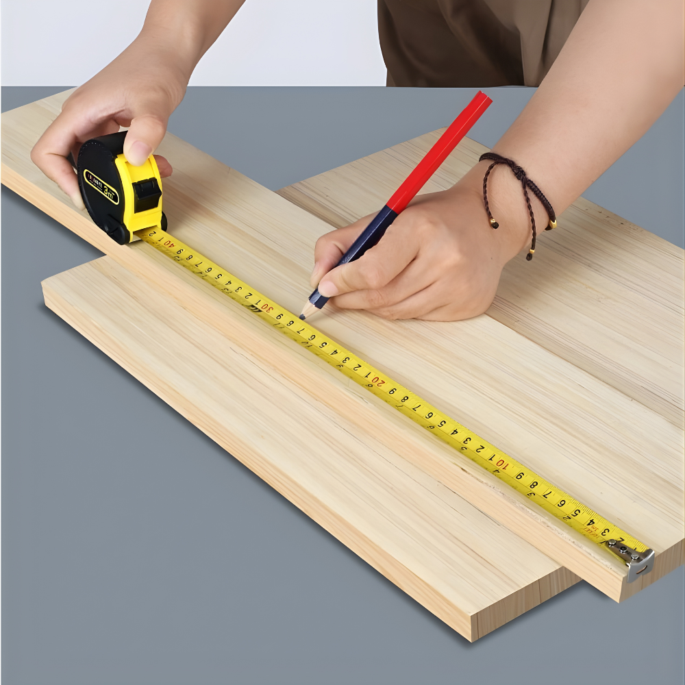 Рулетка будівельна вимірювальна 10м, протиударна подвійна з метричною і дюймовою системою, прогумована Кам'янець-Подільський - фото 4