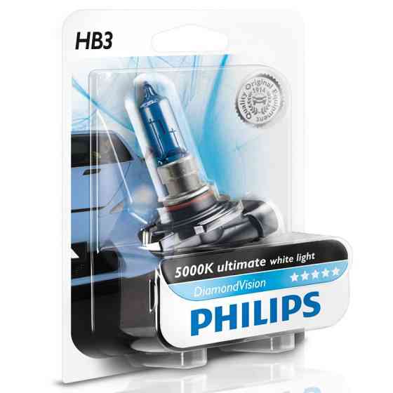 Галогенова лампа PHILIPS 9005DVB1 HB3 65 W 12 V P20d DiamondVision Харків