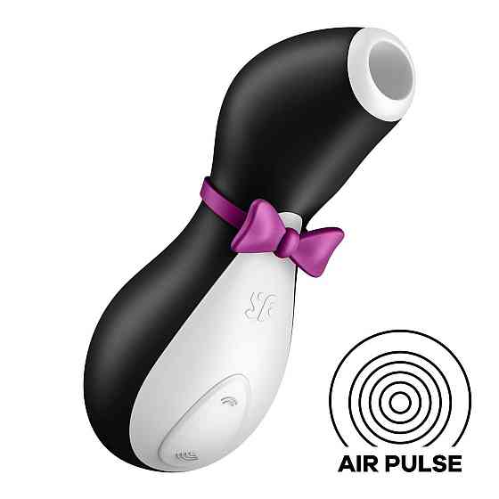 Вакуумний кліторальний стимулятор - Satisfyer Penguin Sex Aura Київ