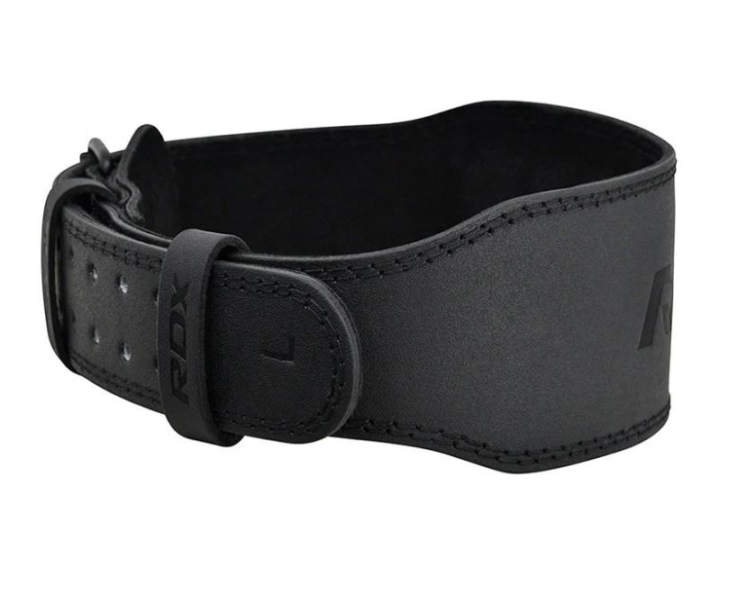 Пояс для важкої атлетики RDX Leather Full Black S Каменское - изображение 2