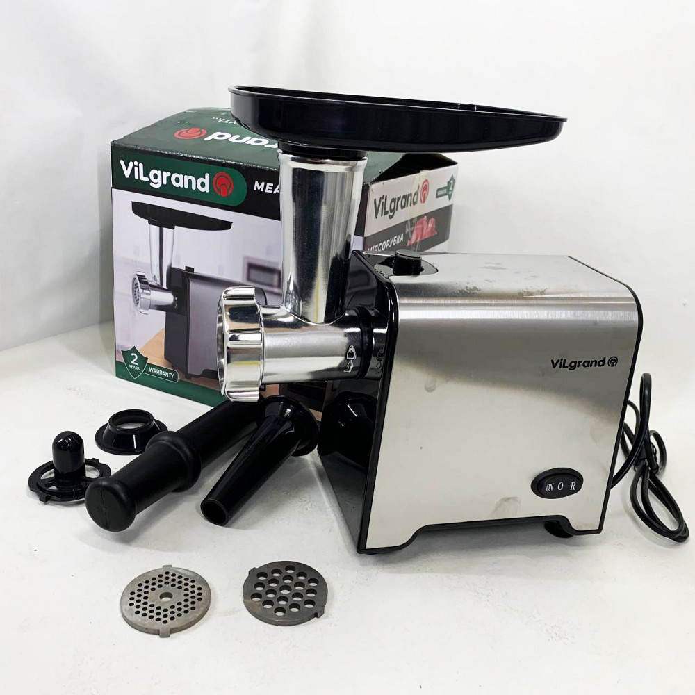 Электрическая мясорубка с металлическим редуктором, Мясорубки для кафе, Мясорубка компактная OX-55 Львов - изображение 4