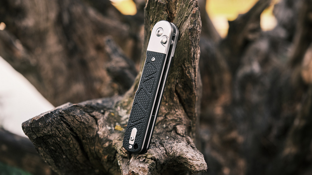 Ніж складаний Ganzo G767-BK чорний Київ - фото 11