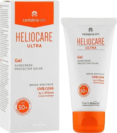 Сонцезахисний гель SPF50+ для нормальної та жирної шкіри HELIOCARE SPF50+ GEL ULTRA CANTABRIA, 50 мл Дніпро
