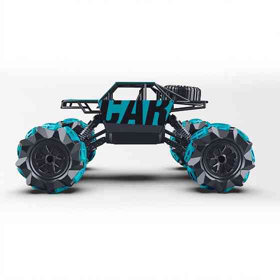 Машинка джип с пультом радиоуправлении с аккумулятором 4х4,бирюзовый Каменец-Подольский