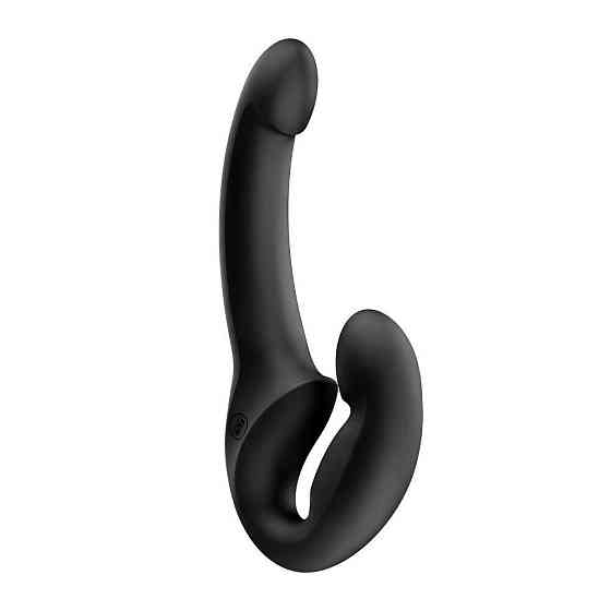 Безремінний страпон Fun Factory SHARE LITE Black, регульований, полегшена модель Sex Aura Київ