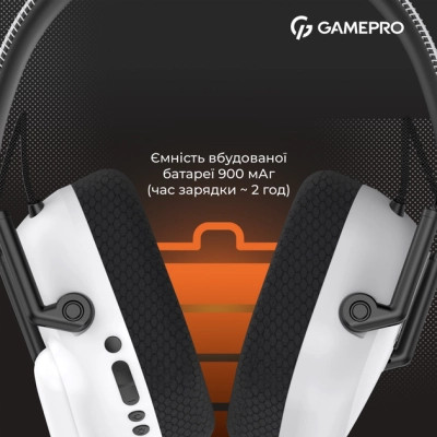 Наушники GamePro Genesis Mercury Pro 3-Mode White (HSW120W) Винница - изображение 3