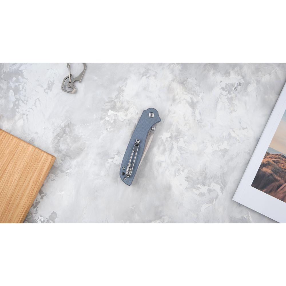 Нож складной Ganzo G6803 cерый Киев - изображение 9