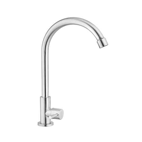 Кран на одну воду Kroner KRP Edelstahl Klassisch — ESG098 сатин Київ