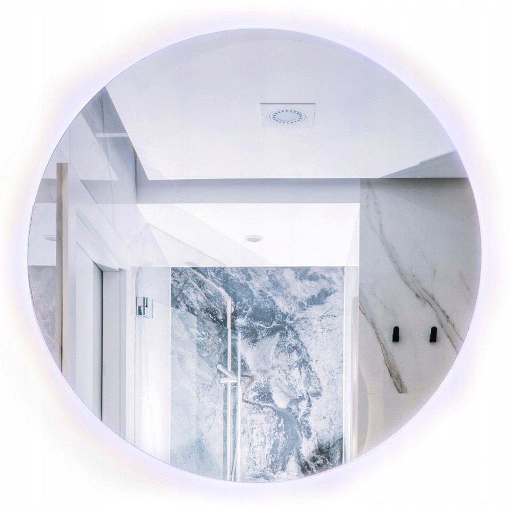 Зеркало в ванную Avko с подсведкой круглое 580х580х35 мм для ванной Киев - изображение 3