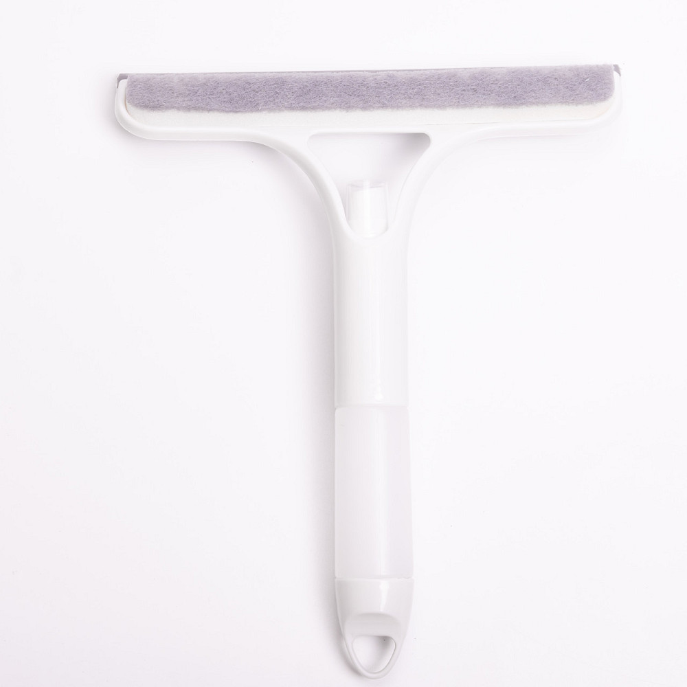 Швабра-щітка з пульверизатором і скребком для миття вікон, дзеркал та гладких поверхонь Біла HP-35015-26W Київ - фото 4