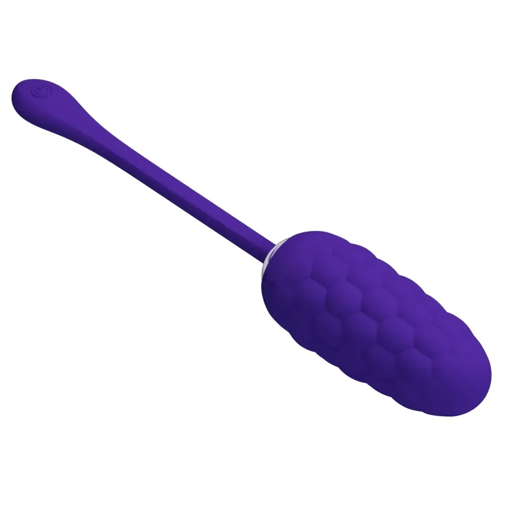 Виброяйцо с рельефным дизайном Pretty Love - MARINA EGG Purple, BI-014708-3 Sex Aura Киев - изображение 8